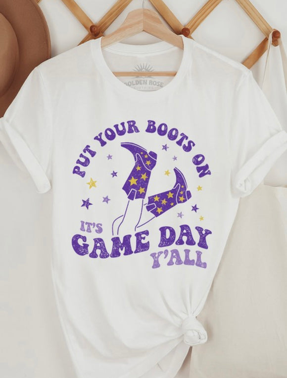It’s Game Day, Y’all! Oversized Tee