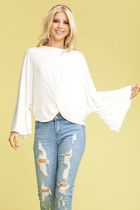 Knotted Bottom Top Plus