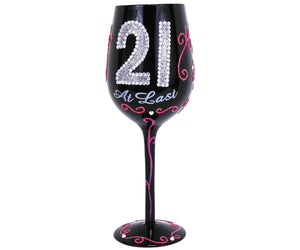 Birthday Wine Glasses